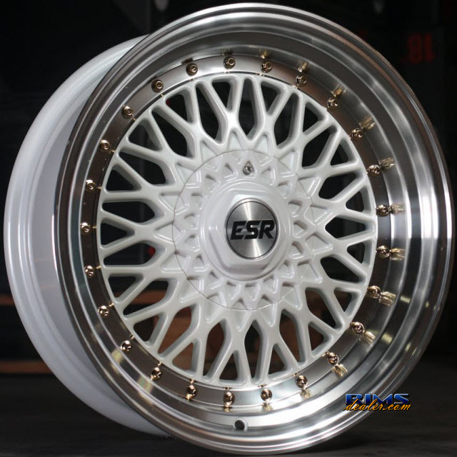 Pictures for ESR Wheels SR03 White Flat
