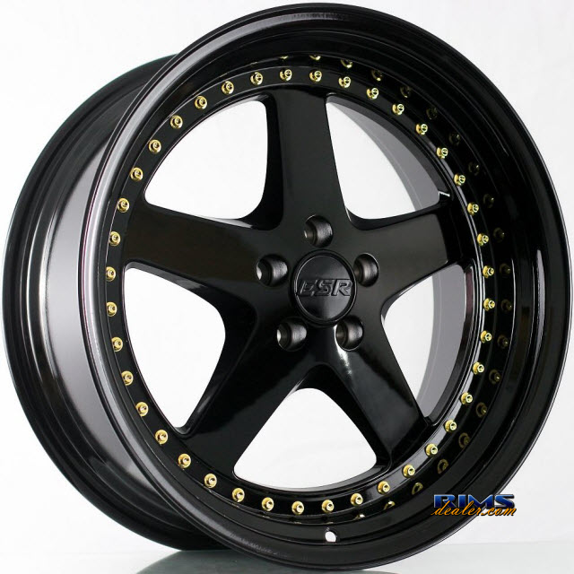 Pictures for ESR Wheels SR04 Black Gloss