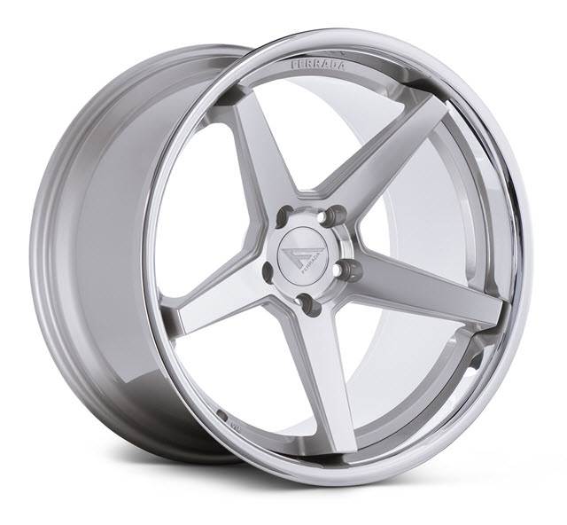 Pictures for Ferrada FR3 Silver w/ Chrome Lip