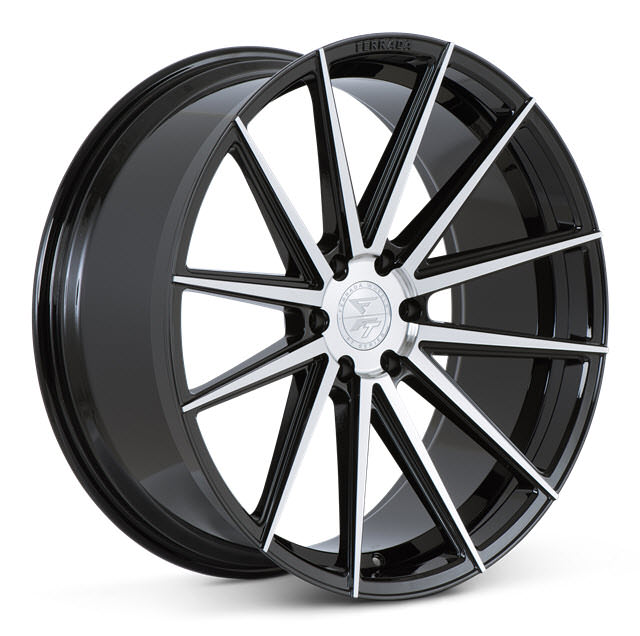 Pictures for Ferrada FT1 Black Gloss w/ Machined
