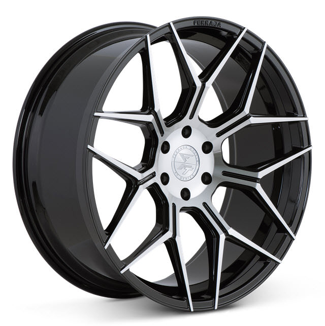 Pictures for Ferrada FT3 Black Gloss w/ Machined