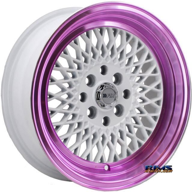Pictures for F1R Wheels F01 White Flat
