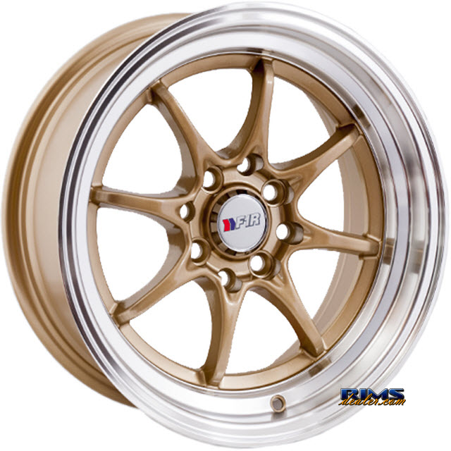 Pictures for F1R Wheels F03 Machined w/ Gold