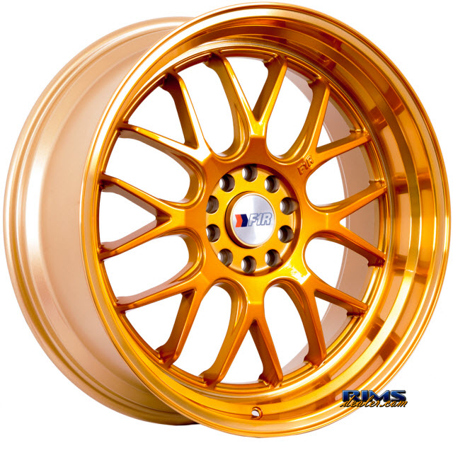 Pictures for F1R Wheels F21 Gold Flat