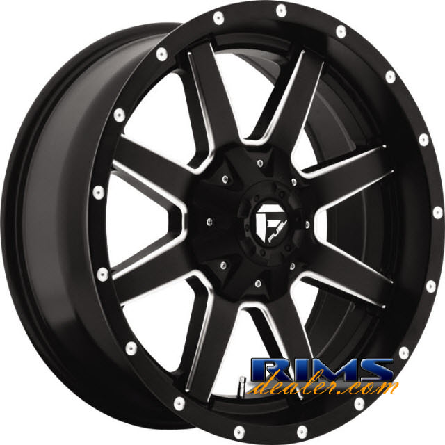 Pictures for Fuel Off-Road MAVERICK - MILLED black flat