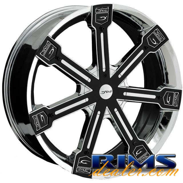 Pictures for DVINCI Gusto (W/ Inserts) chrome w/ black cap