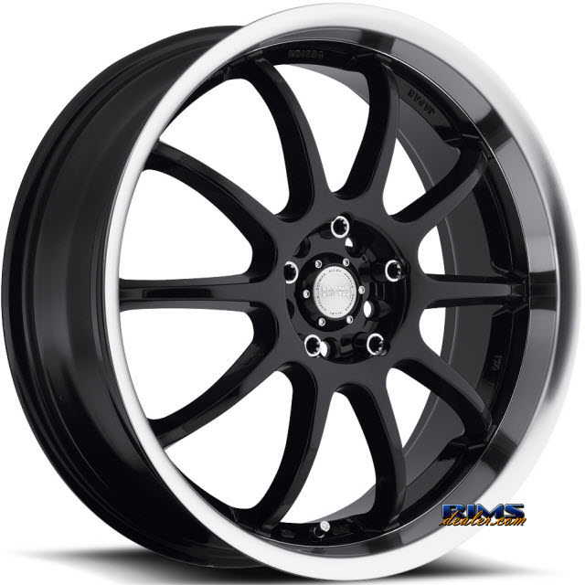 Pictures for KATANA WHEELS KSD Machined w/ Black
