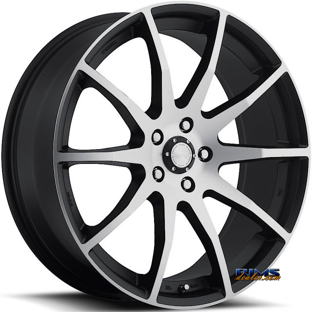 Pictures for KATANA WHEELS RC14 Machined w/ Black