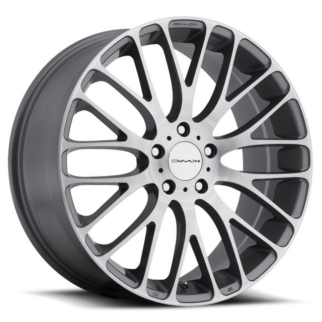 Pictures for KMC KM693 Maze Grey Machined