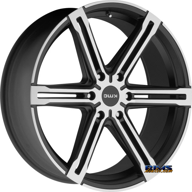 Pictures for KMC KM686 Faction Satin Black