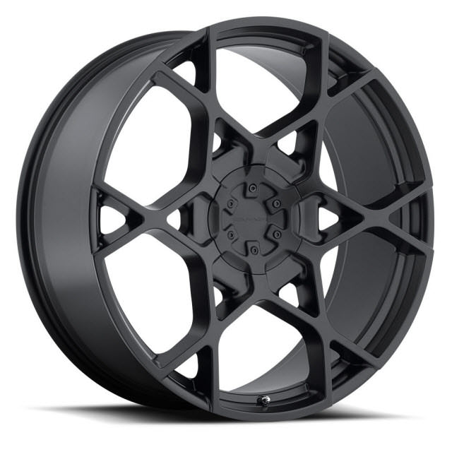Pictures for KMC KM695 Crosshair Satin Black