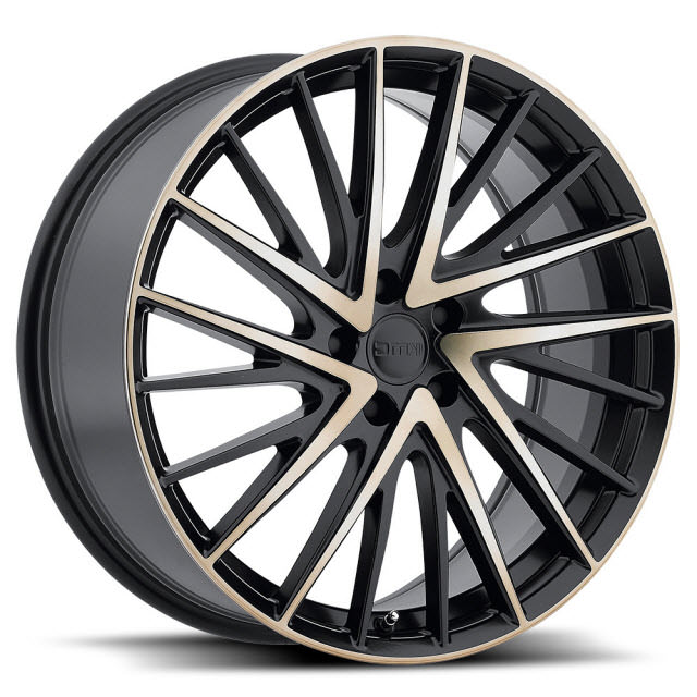Pictures for KMC KM697 Newton (Tinted) Black Flat w/ Machined