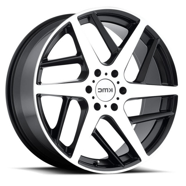 Pictures for KMC KM699 Black Flat w/ Machined