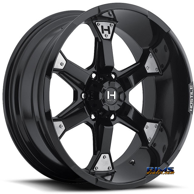 Pictures for Hostile Truck Wheels H101 - KNUCKLES 6 satin black