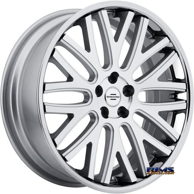 Pictures for REDBOURNE HAMPSHIRE - SILVER W/MACHINE FACE / CHROME LIP Silver Flat