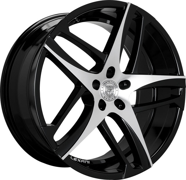 Pictures for LEXANI 668 - BAVARIA Black Gloss w/ Machined