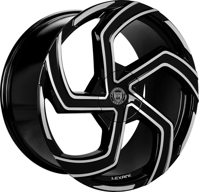 Pictures for LEXANI 671 - SWIFT Black Gloss w/ Machined