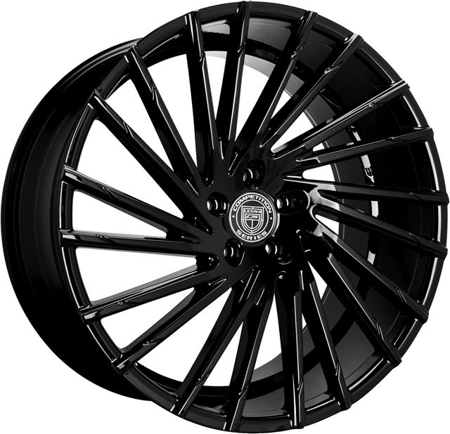 Pictures for LEXANI 663 - WRAITH / 5-LUG Black Gloss