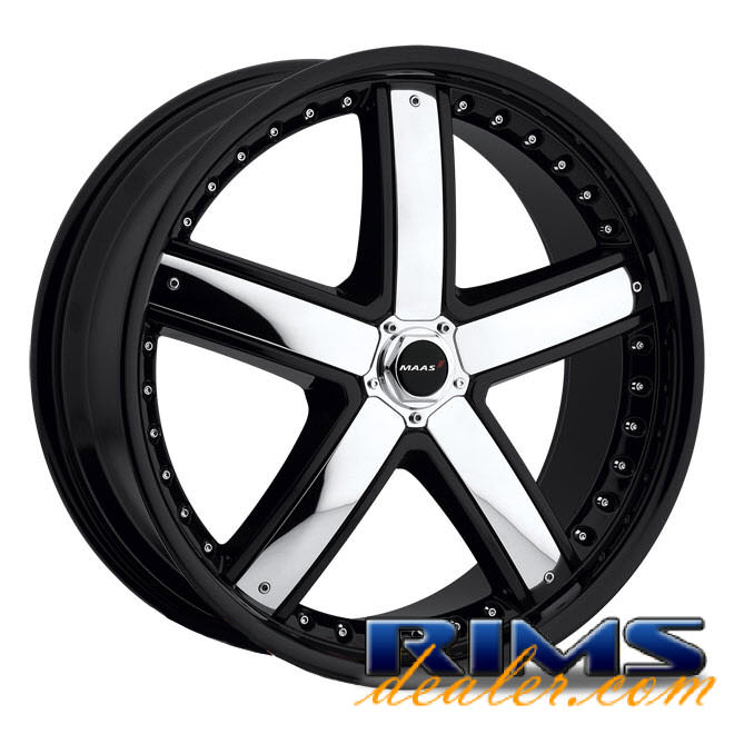 Pictures for MAAS 028B -M28 black w/ chrome cap