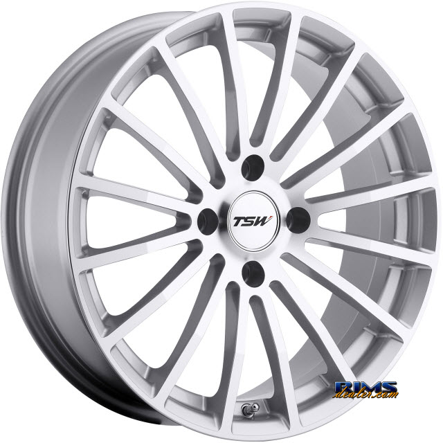 Pictures for TSW MALLORY - SILVER W/MIRROR CUT FACE Silver Flat