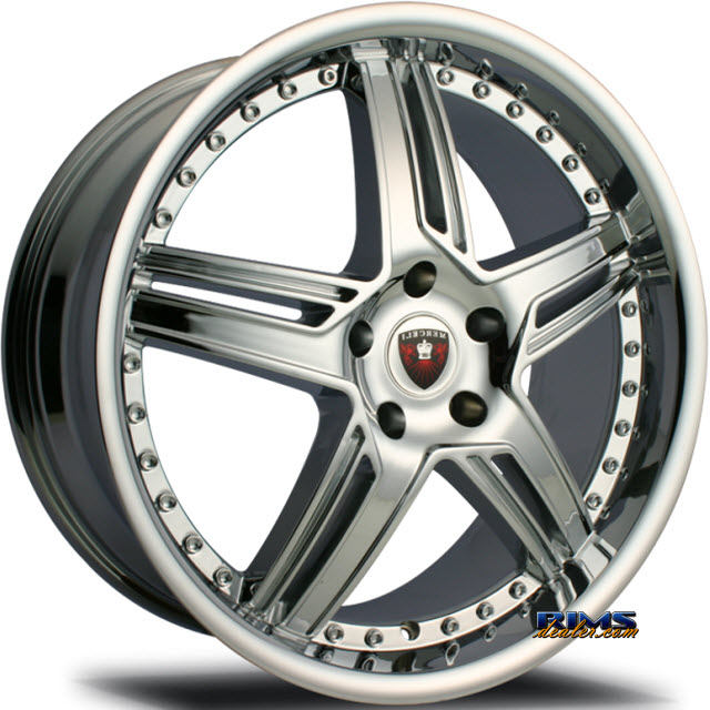 Pictures for MERCELI Wheels M13 chrome