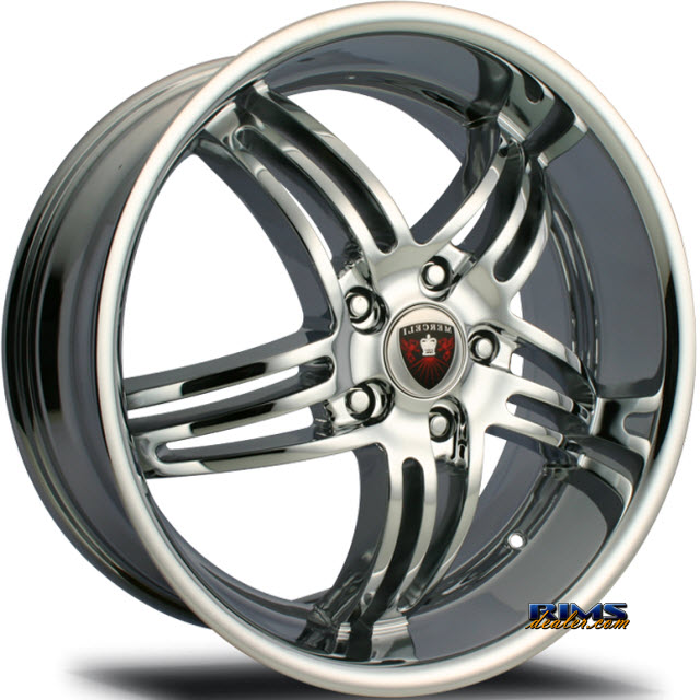 Pictures for MERCELI Wheels M4 chrome