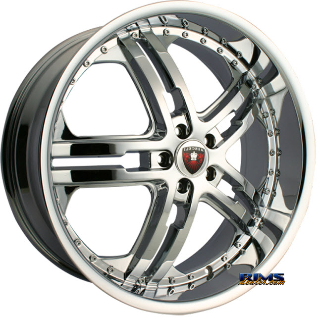 Pictures for MERCELI Wheels M6 chrome