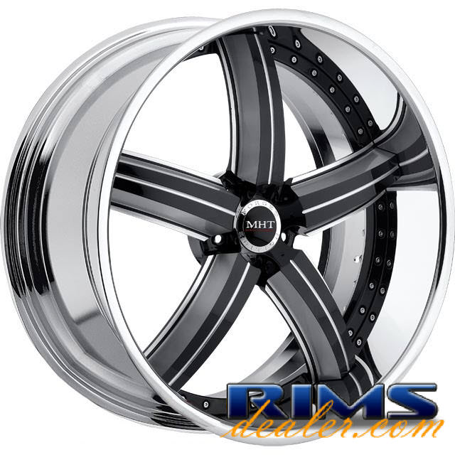 Pictures for MHT Forged SUEDE machined w/ black