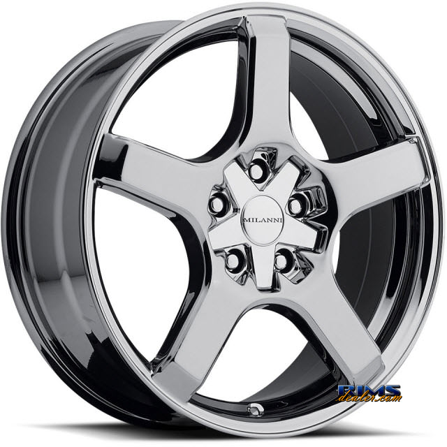 Pictures for Vision Wheel Milanni VK-1 464 (5 lugs only) chrome