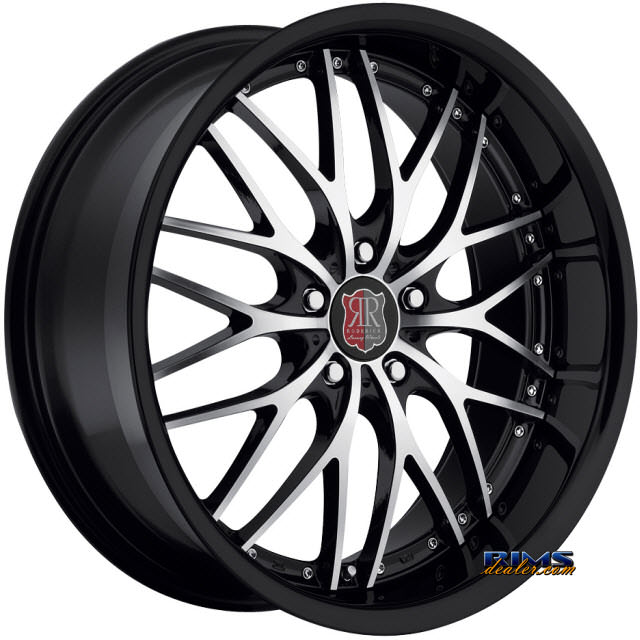 Pictures for Roderick Luxury Wheels RW-1 machined w/ black