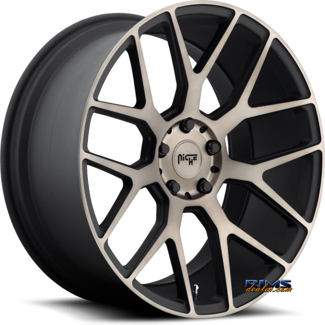 Pictures for NICHE Intake M159 (Double Dark Tint) machined w/ black