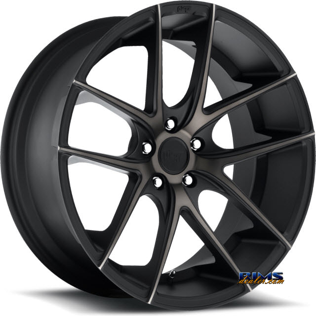 Pictures for NICHE Targa M130 black flat w/ machined