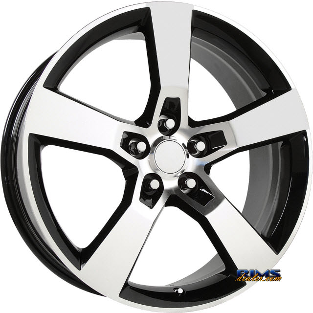 Pictures for OE Performance Wheels 124B Machined w/ Black