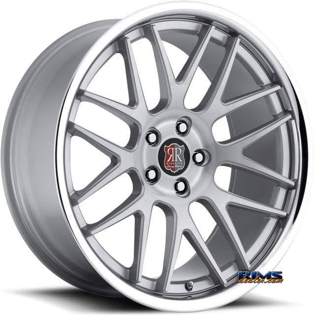 Pictures for Roderick Luxury Wheels RW6 silver w/ chrome lip