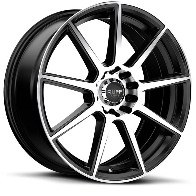 Pictures for RUFF RACING R366 Black Satin w/ Machined