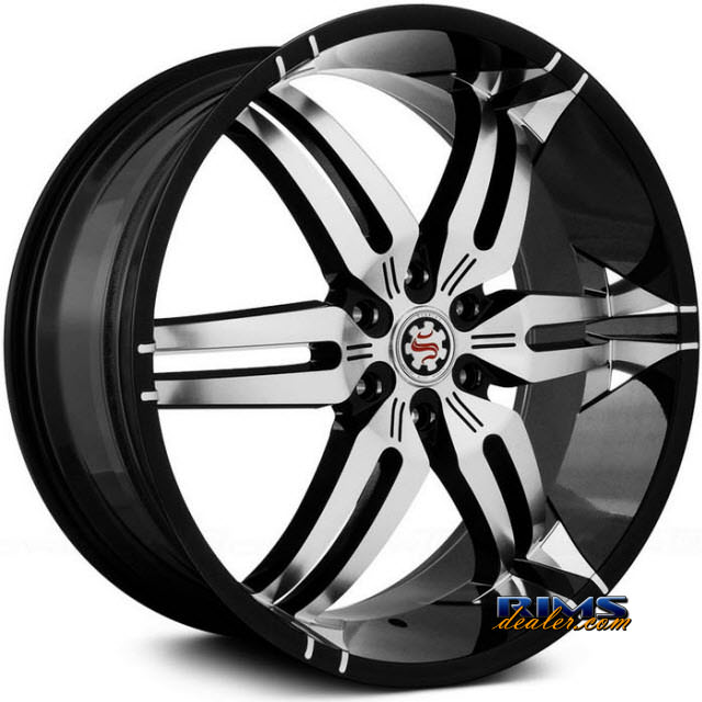 Pictures for Scarlet SW8-M Taylor black flat w/ machined
