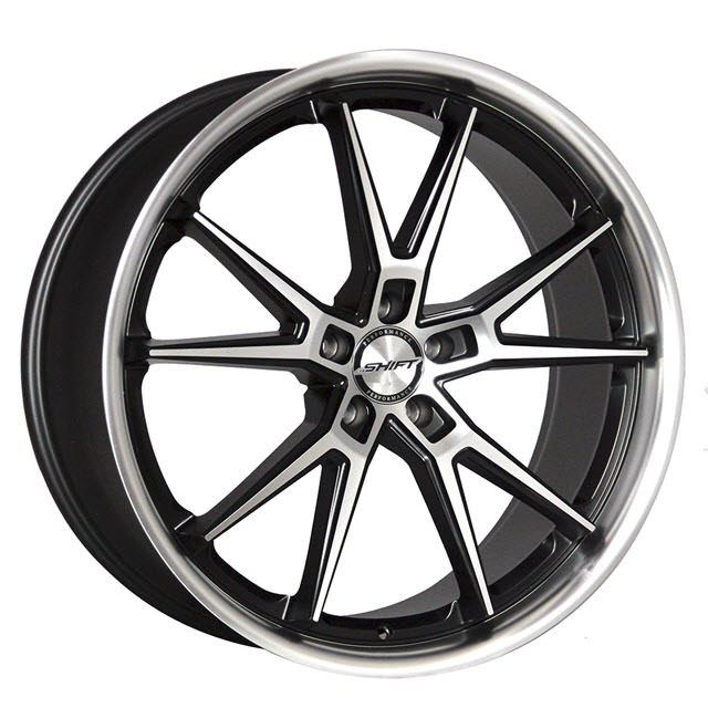 Pictures for Shift Wheels CARRERA Black Gloss w/ Machined