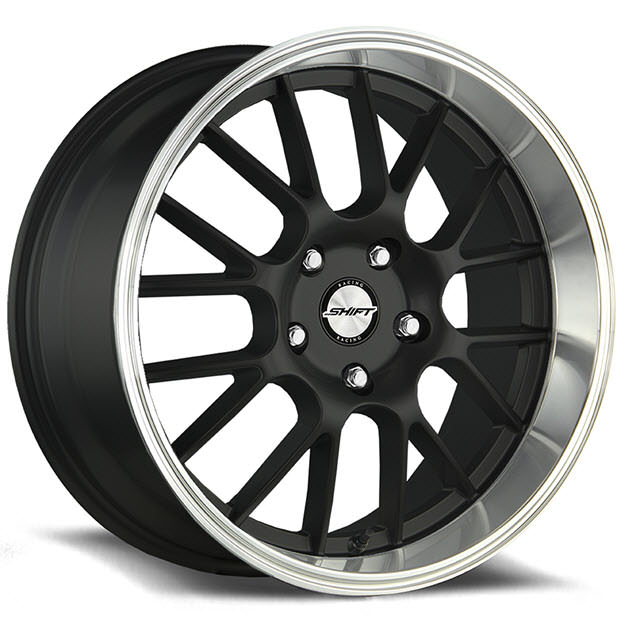 Pictures for Shift Wheels CRANK (Polished Lip) Black Gloss