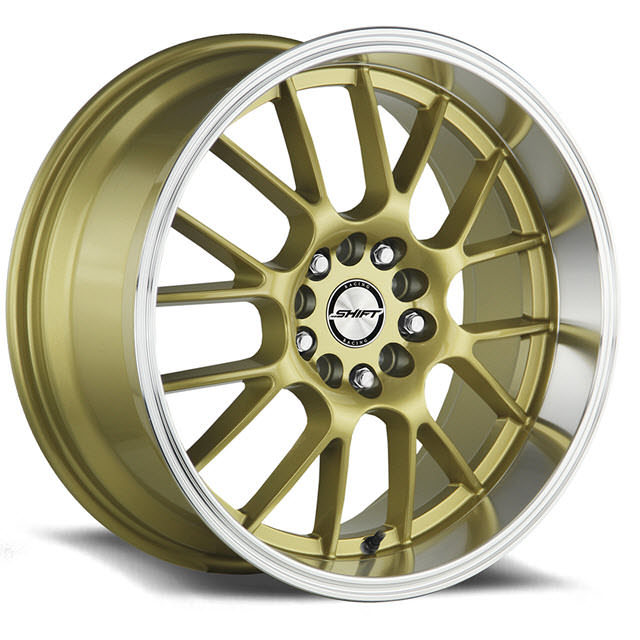 Pictures for Shift Wheels CRANK Machined w/ Gold