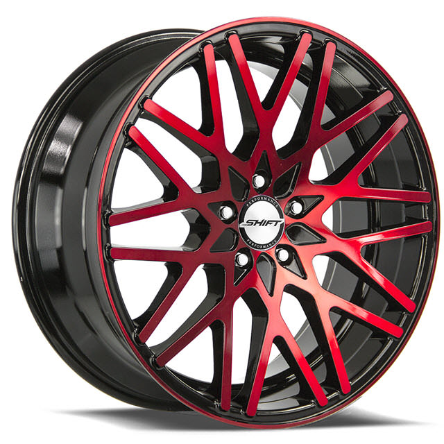 Pictures for Shift Wheels FORMULA Black Gloss w/ Red