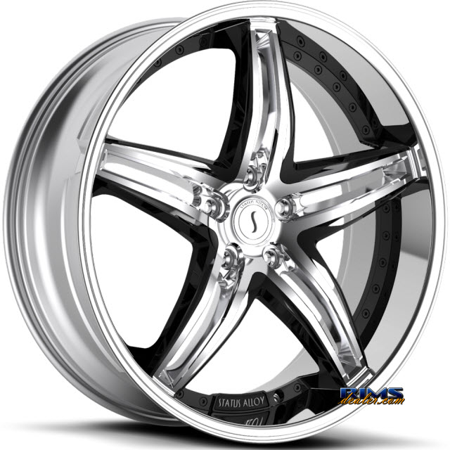 Pictures for STATUS S837 Haze (black insets) chrome