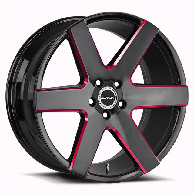 Pictures for Strada CODA Black Gloss w/ Red