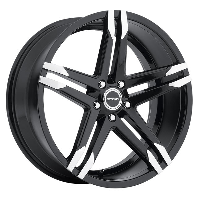 Pictures for Strada DOMANI Black Gloss w/ Machined