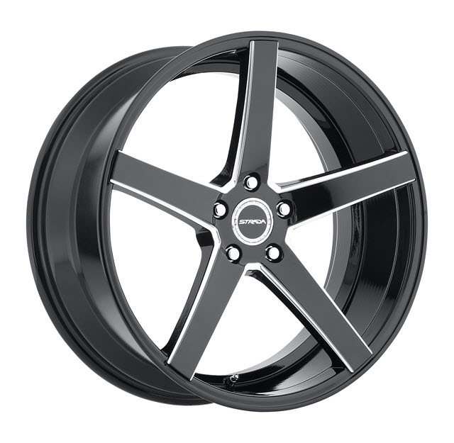 Pictures for Strada PERFETTO (MILLED) Black Milled