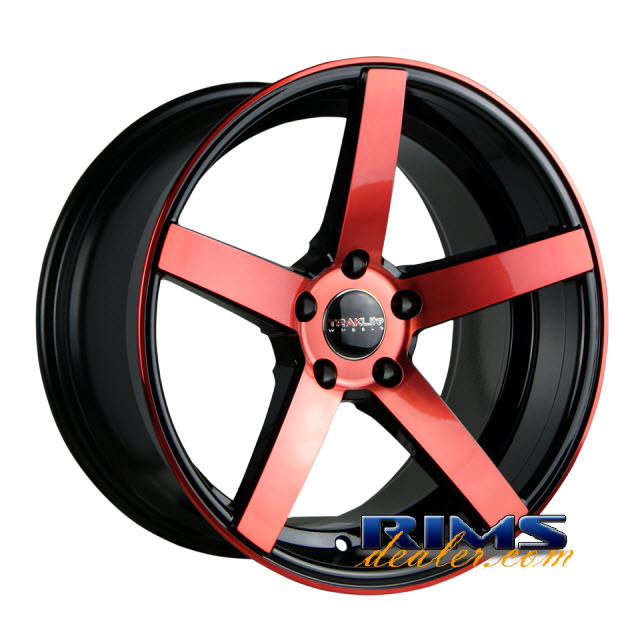 Pictures for TrakLite TRAK-K black gloss w/ red