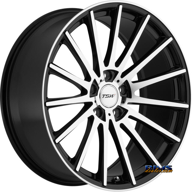 Pictures for TSW CHICANE - GLOSS BLACK W/MIRROR CUT FACE BLACK GLOSS