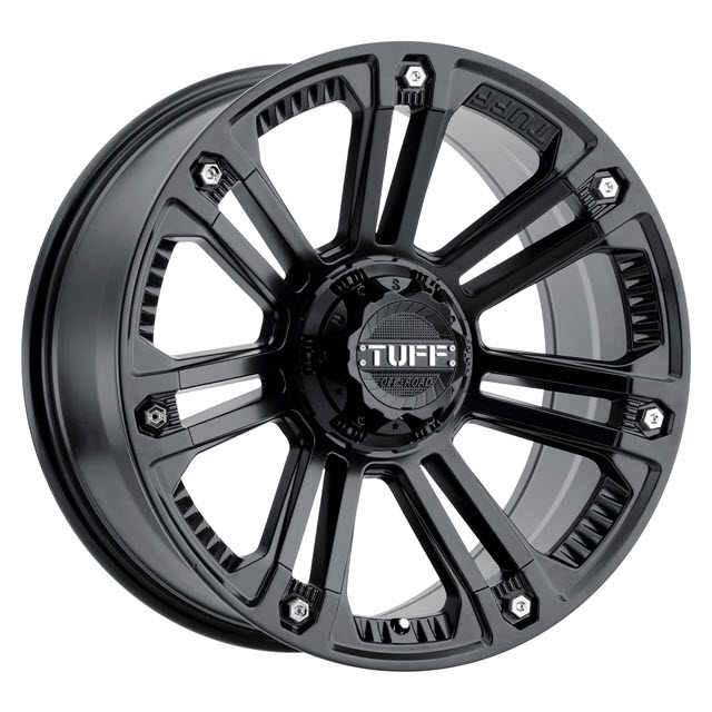 Pictures for Tuff A.T Wheels T22 Matte Black