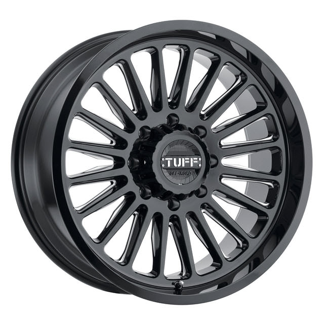 Pictures for Tuff A.T Wheels T5A Black Milled