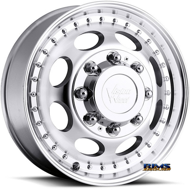 Pictures for Vision Wheel 181H Hauler Dually machined flat