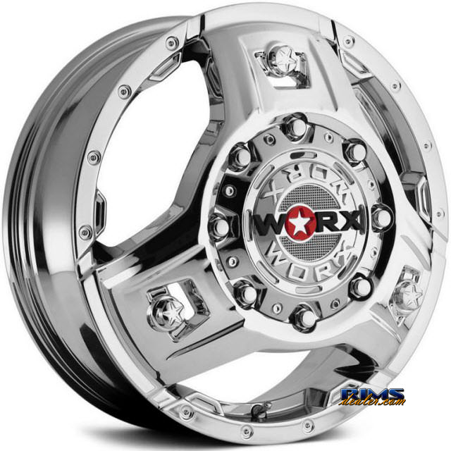 Pictures for Worx Alloy Off-Road 801C TRIAD DUALLY Chrome